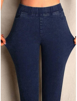 Casual Elastic Pullover Stretch Jeans