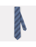Blue Stripe Grenadine Tie